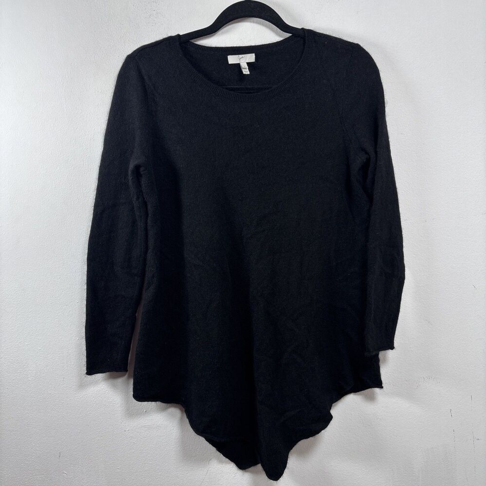 Joie Black Wool Cashmere Sweater Women's Small Crewneck Long Sleeve Knit
